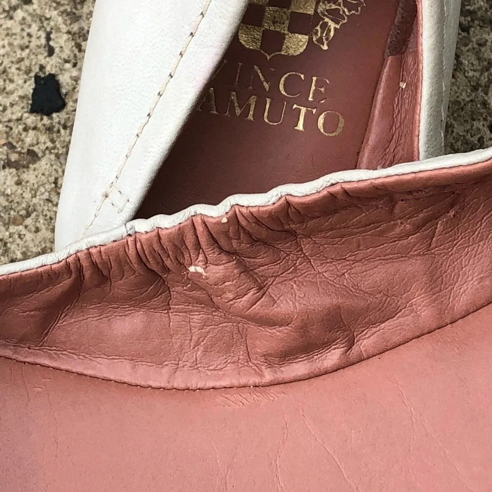 Vince Camuto Leather Ballerinas